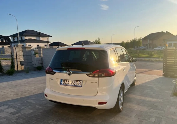 Opel Zafira cena 34900 przebieg: 190000, rok produkcji 2014 z Zambrów małe 301